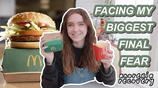 TRYING MCDONALD’S FOR THE FIRST TIME IN 5 YEARS - anorexia recovery, fear foods (+getting a hamster)