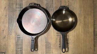 Smithey Ironware Cast Iron: Differences between First Gen No. 10 & No. 8 vs Current Model