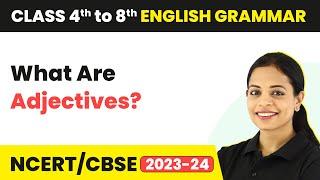 What Are Adjectives? - Attributive & Predicative Adjectives | Class 4th to 8th English Grammar