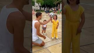 Her reaction is priceless ️ #reaction #girl #soccer #shorts #malaga #youtube #patrickbfree