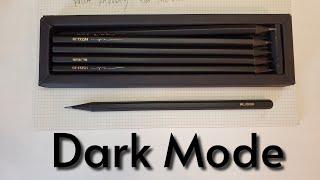 Writing in Dark Mode: A New Pencil Review of Deli NUsign All Black Pencils