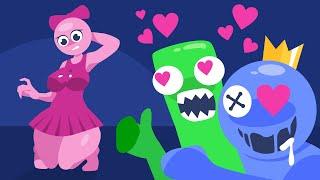 Girl Pink | Rainbow Friends Animation