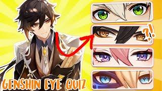 Guess Genshin Impact Character by Their Eyes | Genshin Impact Quiz (3 Seconds Challenge)