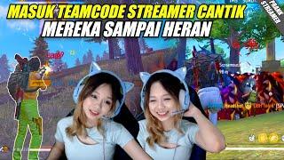 PRANK TEAMCODE STREAMER CANTIK SATU SQUAD KAGET KARENA HEADSHOOT SEMUA