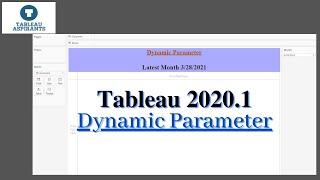 Tableau 2020.1 | Dynamic Parameter | New feature