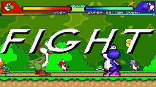 NICK54222 MUGEN: Yoshi VS Super Better Yoshi