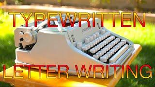 Typewriter Video Series Episode 400: Typewritten Letter Writing