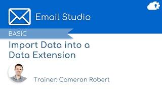 Import Data into a Data Extension in Salesforce Marketing Cloud