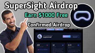 SuperSight Airdrop: Free Crypto Airdrop & Bigger than Arkham | FREE Claim Airdrop  #supersight