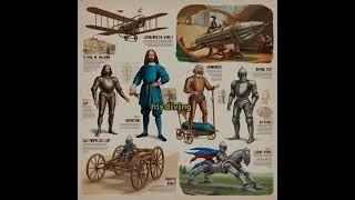 Leonardo da Vinci's Incredible Inventions Flying Machines, Tanks & More!  One Minute History
