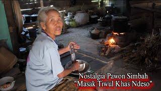 Sudah Langka Sensasi Tiwul Ndeso Sejak 1972 Masak Tradisional Pawon Simbah