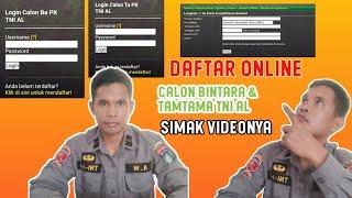 Cara Daftar Online Bintara dan Tamtama TNI AL Gel-I Tahun 2024 || AW 05...