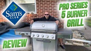 Sam’s Club Pro Series 5-Burner Grill Review. Member’s Mark.