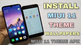 Install Miui 11 Theme, Stock Wallpapers & Theme Apk Any Xiaomi & Redmi Smartphones | No Root 