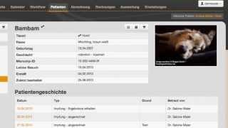 inBehandlung: Praxissoftware für Tierärzte, Patienten- und Kundeninformationen
