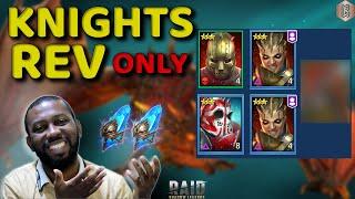 BEST Knights Rev ONLY Dragon Tournament Team | Raid: Shadow Legends