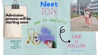 admission process| dr. hsjids | neet 2024 |