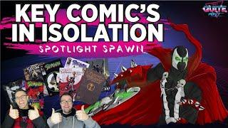 SPAWN KEY COMICS IN ISOLATION