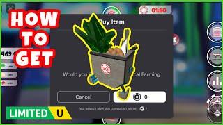 Hurry! get this free UGC in SG Farm Tycoon | Complete tasks to claim | 30 mins playtime