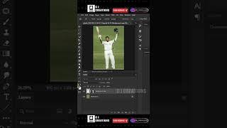 Puppet warp in photoshop | #shorts | #photoshop | #sachin | #sachintendulkar | C J CREATIONS |