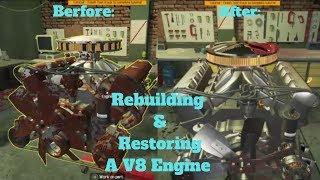 Rebuilding & Restoring A V8 0HV Engine