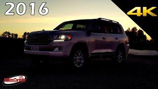  AT NIGHT: 2016 Toyota Land Cruiser Interior and Exterior in 4K + Night Drive