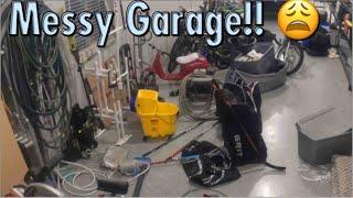 My Garage is a Disaster!  | Time Lapse Cleaning Myks Garage!