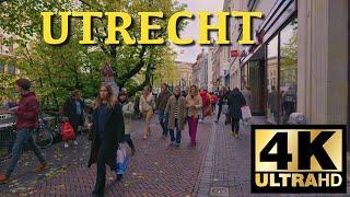 Utrecht  City centre and Hoog Catharijne Mall | October 2023 | 4K