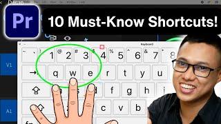 10 Essential Keyboard Shortcuts to Edit Faster in Premiere Pro 2025