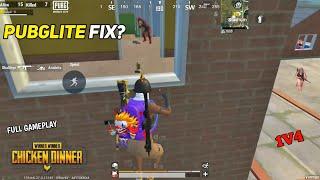 PUBGLITE BACK?!️1V4 FULL GAMEPLAY - GUJJAR X - PUBG MOBILE LITE