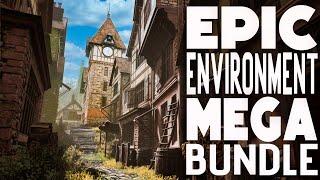 Epic 3D Environments Bundle - Unreal, Unity (Can Export to Godot Too)