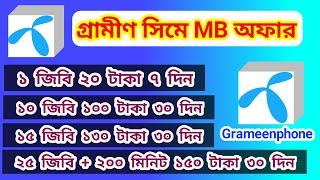 গ্রামীণ সিমে ইন্টারনেট অফার | Grameenphone internet offer | b2b bangla