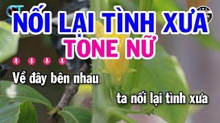 Karaoke Nối Lại Tình Xưa Tone Nữ ( Cm ) Nhạc Sống Kim Liễu