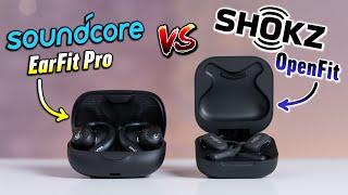 soundcore AeroFit Pro VS SHOKZ OpenFit - Best Open Ear Headphones?