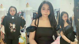 live cewek cantik imut - jualan pakaian online //112