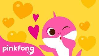 Ei, Mamãe Tubarão | Cante junto com o Bebê Tubarão | Pinkfong Canções para Crianças