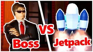 Solo Beat Mansion Boss with Jetpack Glitch Jailbreak | Easily Beat CEO Boss Alone