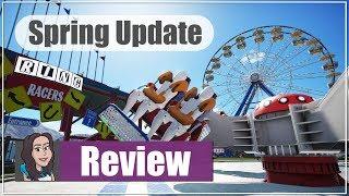 ️ Spring Update 1.2 | Review | Overview | Planet Coaster |