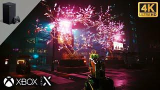 Cyberpunk 2077 Update 2.2 - Xbox Series X Gameplay 4K