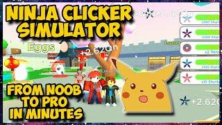 [X2 LUCK! ]  Ninja Clicker Simulator* JUST AS GOOD AS CLICKING LEGENDS? (Roblox)* Codes