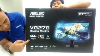 ASUS VG279 Gaming Monitor Unboxing and Review | KUDATECH