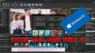 install vsdc video editor on Windows10