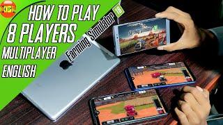 How to Play Multiplayer in Farming Simulator 18? Connect more than 8 Devices, Tutorial fs18