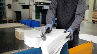 Paper Packaging Factory in Korea That Machines Make Automatically