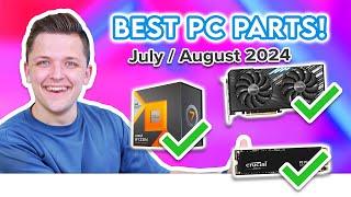 Best CPUs, GPUs, Motherboards & SSDs Right Now!  [Best PC Parts July/August 2024]