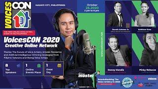 VoicesCON 2020 - Creative Online Network (Philippines First and Only Online Voice Acting Convention)