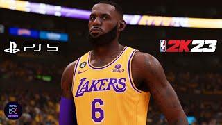 NBA 2K23 - Lakers vs Celtics - gameplay ps5 español