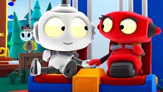 Amusement Park | Rob The Robot | Toddler Learning Video