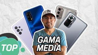 TOP GAMA MEDIA: Mejores celulares del 2021