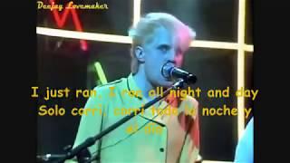 A Flock of Seagulls I ran (So far away) live 1982 Subtitulado Español Deejay Lovemaker